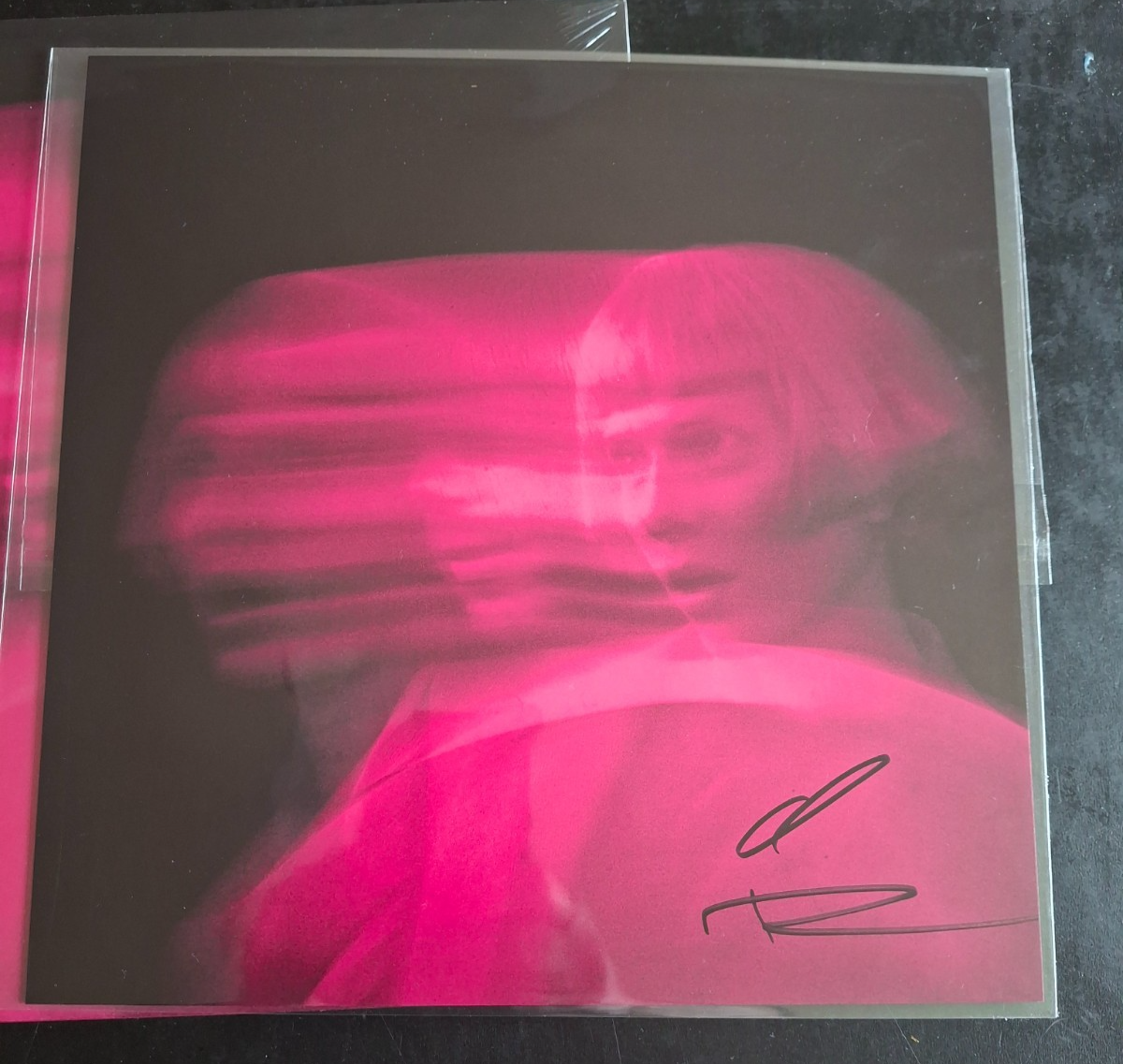 AURORA TOMORA COME CLOSER GLOW IN THE DARK LP AND LARGE 11