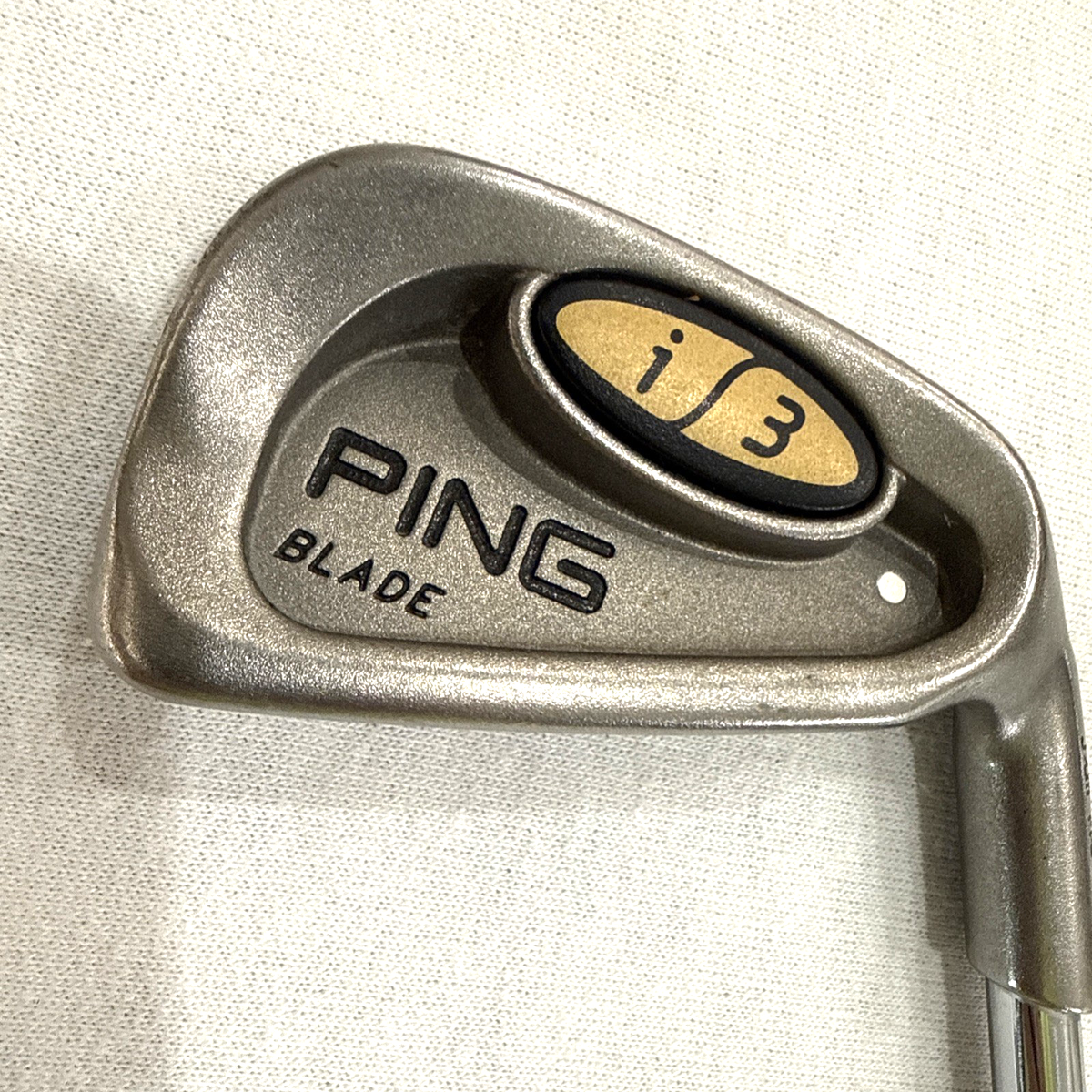 PING i3 Blade White Dot Iron Set 3-LW No 8 Iron Cushin JZ Stiff