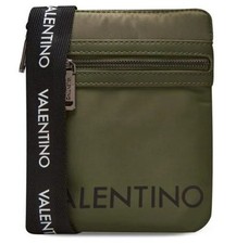 Valentino  Logo Messenger Green Khaki Bag Brand New With Tags 