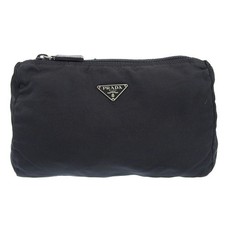 Prada Nylon Pouch Black