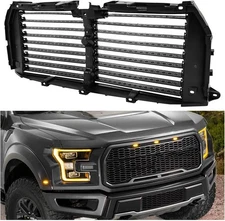 Active Grille Shutter Compatible with 2015 2016 2017 Ford F-150 Radiator Shutter
