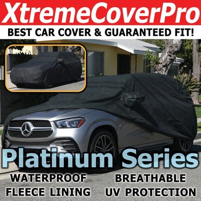 WATERPROOF CAR COVER W/MIRROR POCKET - BLACK FOR 2023 NISSAN ARIYA