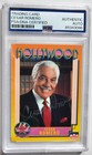 CESAR ROMERO Signed Collectors Card PSA/DNA Authenticated Slabbed