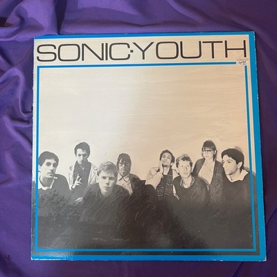 SONIC YOUTH - Self Titled - VINYL LP - SST 097 - 1987 Reissue - rare