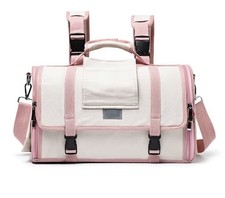 Airline Approved Pet Carrier Small Cat Dog Soft Sided Travel Bag Pink New