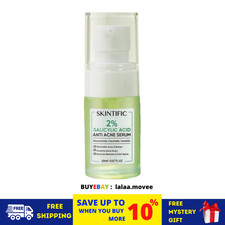 1 X 20ml SKINTIFIC 2 Salicylic Acid Anti Acne Serum Pimples Black Spot