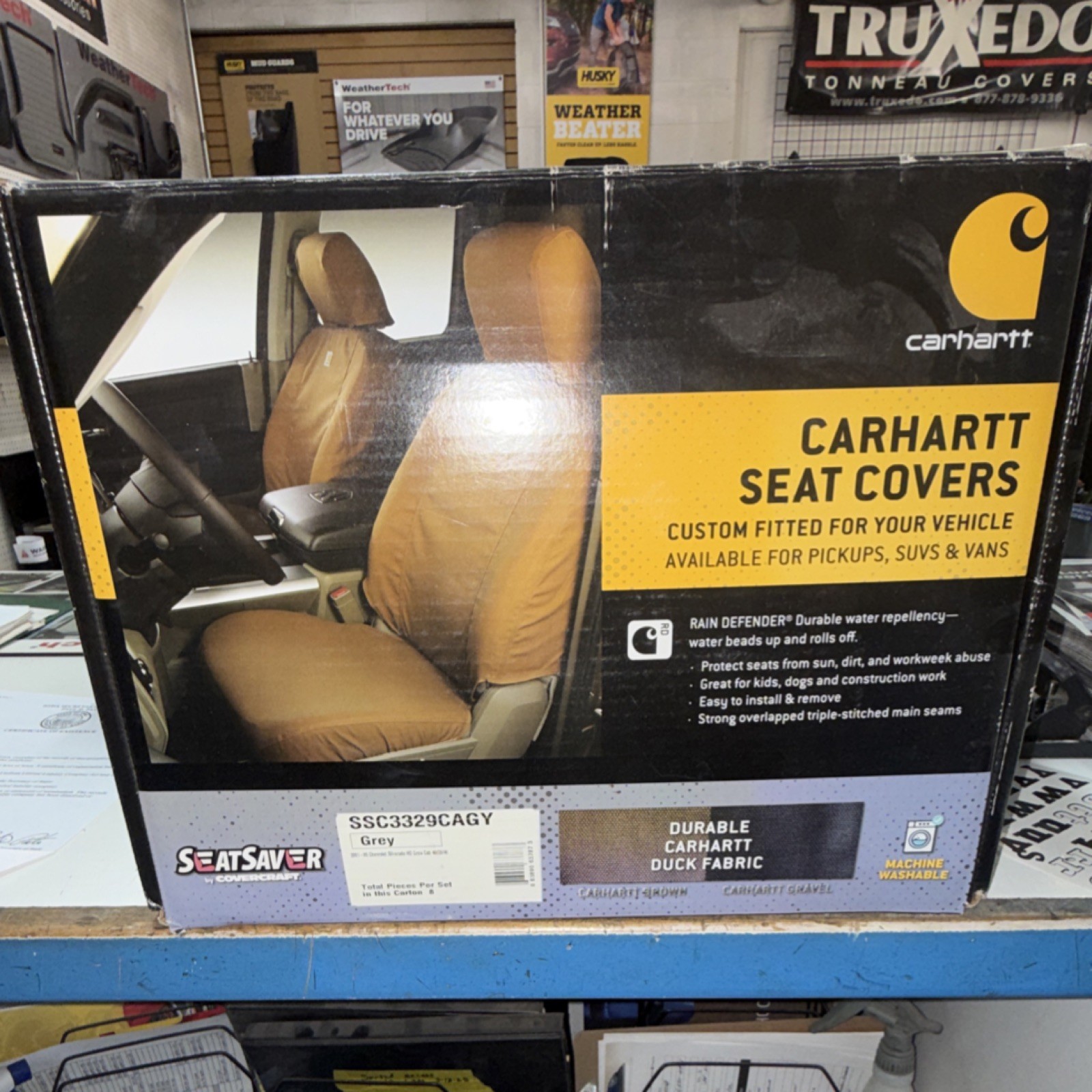 Seat Saver Carhartt Custom Fit Durable Carhartt Seat Covers