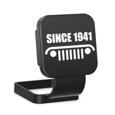 Towing Hitch Receiver Cover - Since 1941 - Universal Fit for 2 Black-Since 1941