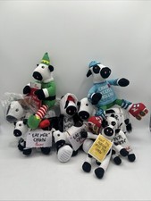Chick-fil-A Cow Plush Lot Of 9 Collector Stuffed Animals Various Sizes  Seasons