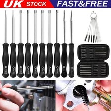 25Pcs Carburetor Adjusting Tool Carb Splined Screwdriver & Cleaning Brush Set UK
