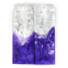 Resin Art Knife Making Scales Handle Material 5 3/4 x 1 7/8 x 3/8 in