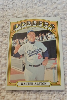 1972 Topps - High # Walter Alston #749