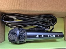 Soundlab G158MB dynamisches Mikrofon inkl Kabel 6,3mm Klinke Gesang Karaoke