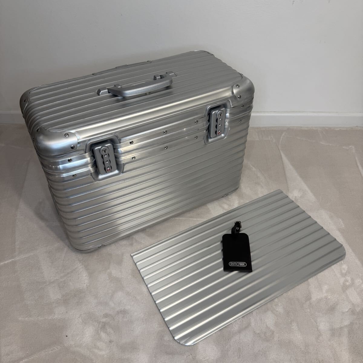Rimowa Topas Pilot Case Big Version 46L Aluminum USED | eBay