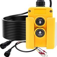 mxuteuk 4 Wire Dump Trailer Remote Control Switch 12V DC Up Down for...