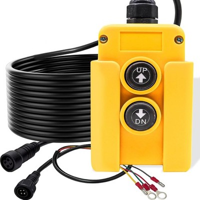 mxuteuk 4 Wire Dump Trailer Remote Control Switch 12V DC Up Down for... 