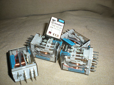 Relay Finder 55.34 24VDC 5A-25-V (5pk)