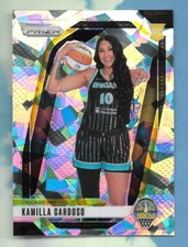KAMILLA CARDOSO 2024 PANINI PRIZM CRACKED ICE ROOKIE RC CARD #149 SKY WNBA STAR!