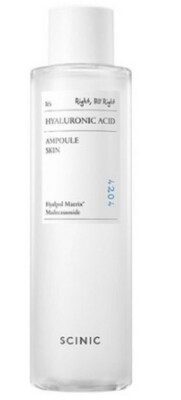 Scinic Hyaluronic acid ampoule skin 300ml moisture soothing care