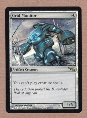 MTG - Grid Monitor - Mirrodin Uncommon EX/NM - Foil Single Card | eBay