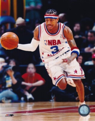 Allen Iverson 2003 All-Star Game Philadelphia 76ers 8x10 Photo