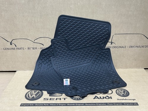 VW Golf MK7 R GTI TDI Front Rubber Foot Mats All Weather Summer Winter OEM RHD - Picture 7 of 7