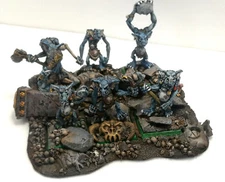WARHAMMER ORCS AND GOBLINS "STONE TROLL BATTALION" Limited edition master paint