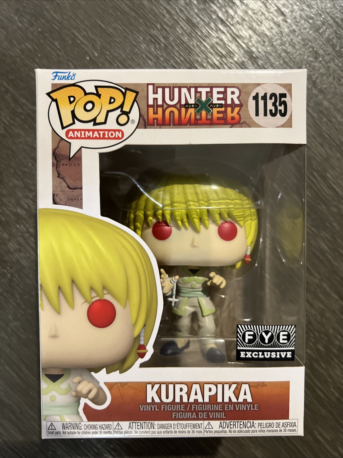 Funko Pop! Vinyl: Hunter X Hunter - Kurapika - Fye (Exclusive) #1135