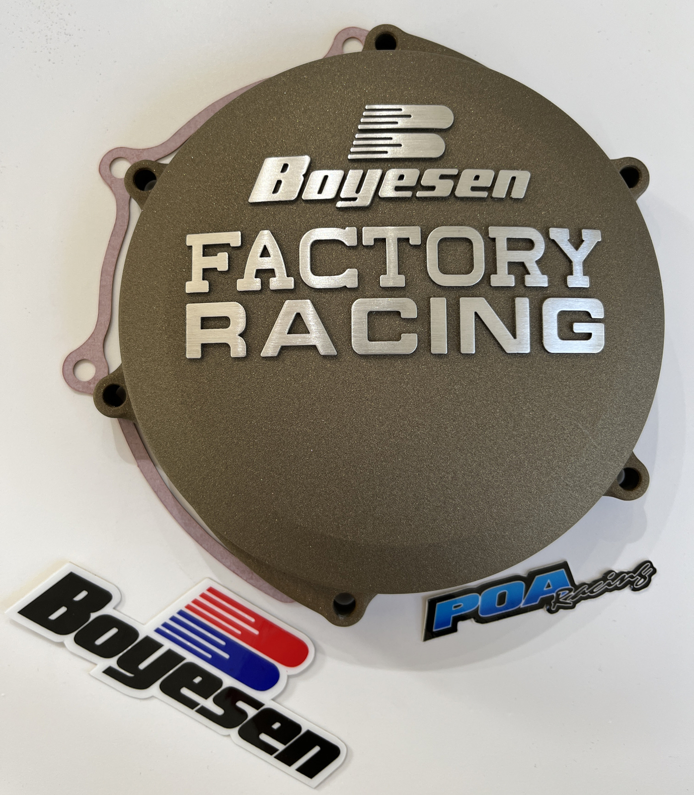 Boyesen Clutch Cover YAMAHA YZ250F 19-26, YZ250FX 20-26, WR250F 20-26 Magnesium