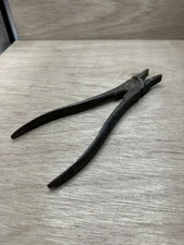 Vintage lineman electrician fencing pliers USA black