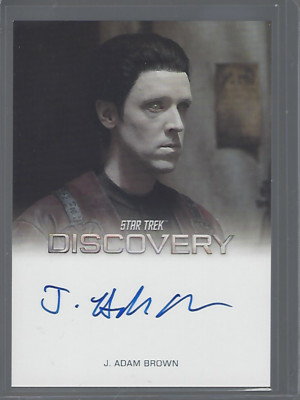 Star Trek Discovery Season 5 J. Adam Brown (Full Bleed) Autograph