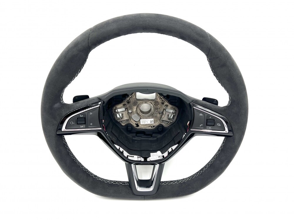 OEM 565064241A GCW Flat Bottom DSG Steering Wheel Alcantara | eBay