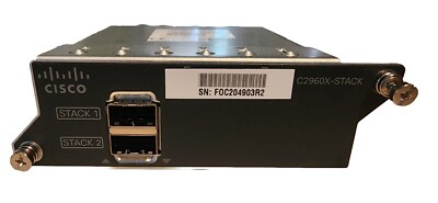 Cisco C2960X-STACK V02 Switch Module w/ 0.5m Cable 37-0891-01 * NEW OPEN BOX
