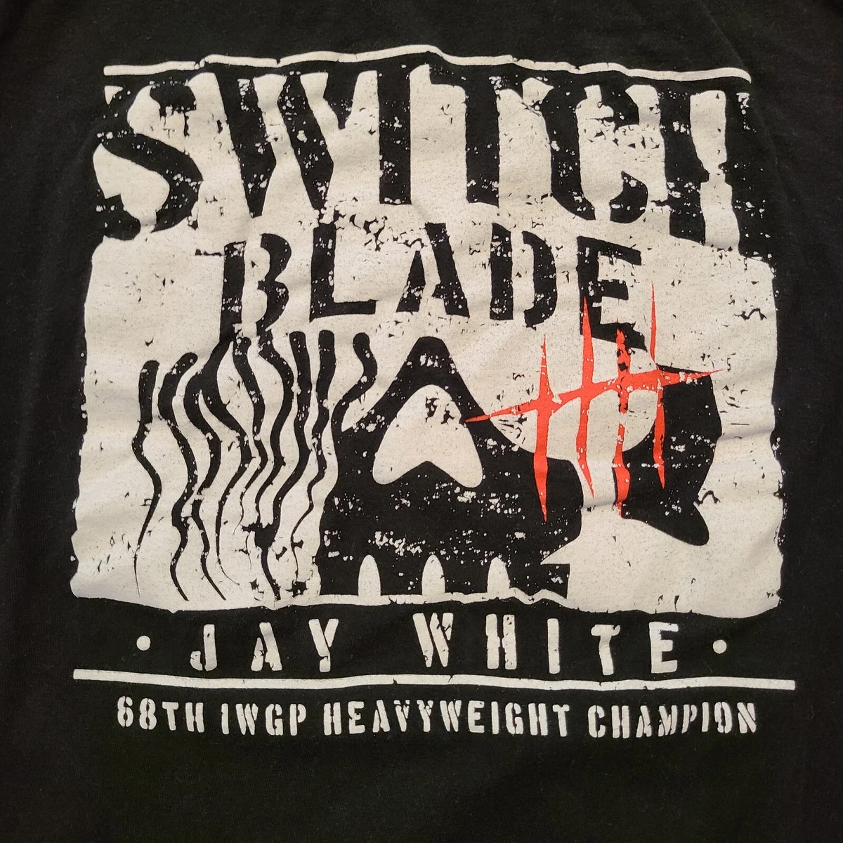 Switchblade Jay White T Shirt Women s Small S Bullet Club Gold NJPW AEW 68 IWGP