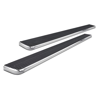 For Chevy Silverado 2500 HD 01-13 APG 5'' iStep Cab Length Silver Running Boards