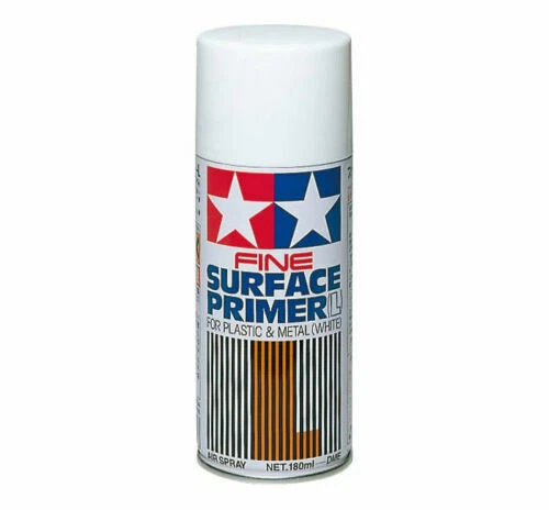 Spray Primer Bianco (180 ml) TA87044 - tamiya modellismo