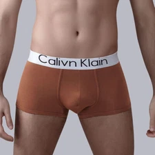 Men's 3D Pouch Boxer Briefs Sexy TrunkS Underwear Low Rise Hipsters Underpants