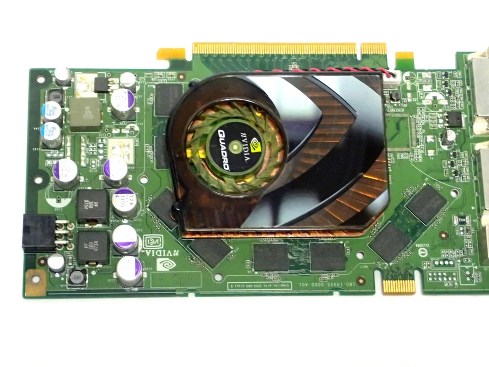 NVIDIA QUADRO FX 3500 VIDEO GRAPHICS CARD 256MB 42.24 GB/S DUAL DVI, S-VIDEO - Image 4 of 4