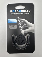 PopSockets PopMount: Multi-Surface Mount - Black NEW