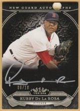 2015 TOPPS RUBBY DE LA ROSA TIER ONE CERTIFIED AUTO AUTOGRAPH CARD S/N 06/10