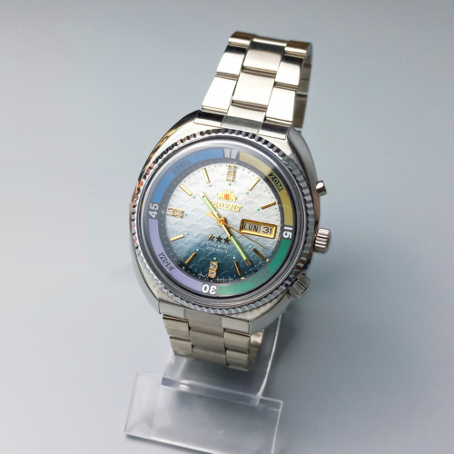 Vintage Uhr Orient KING DIVER Japanische Armbanduhr KD 21 Jewels Serviced - Bild 6 von 13
