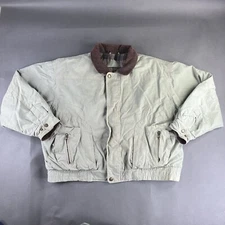 Urban Equipment Jacket XL Men Full Zip Snap Corduroy Utility Cotton Quilted Used