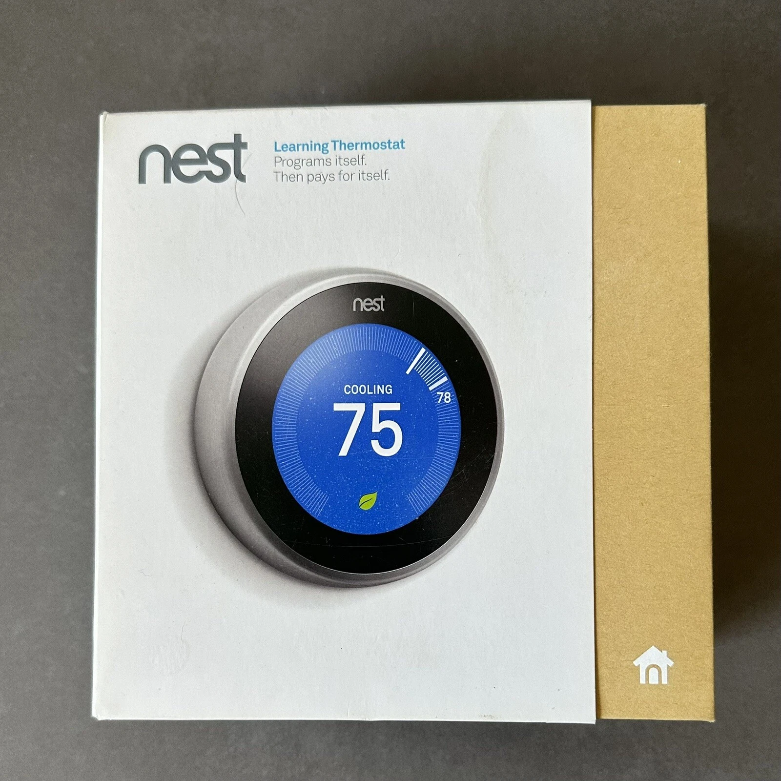 Nest Thermostat T3007ES 3rd Gen Stainless Steel