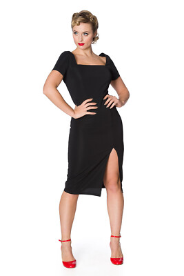 Banned Retro Bleistiftkleid She's The One Schwarz Vintage Pencil Dress