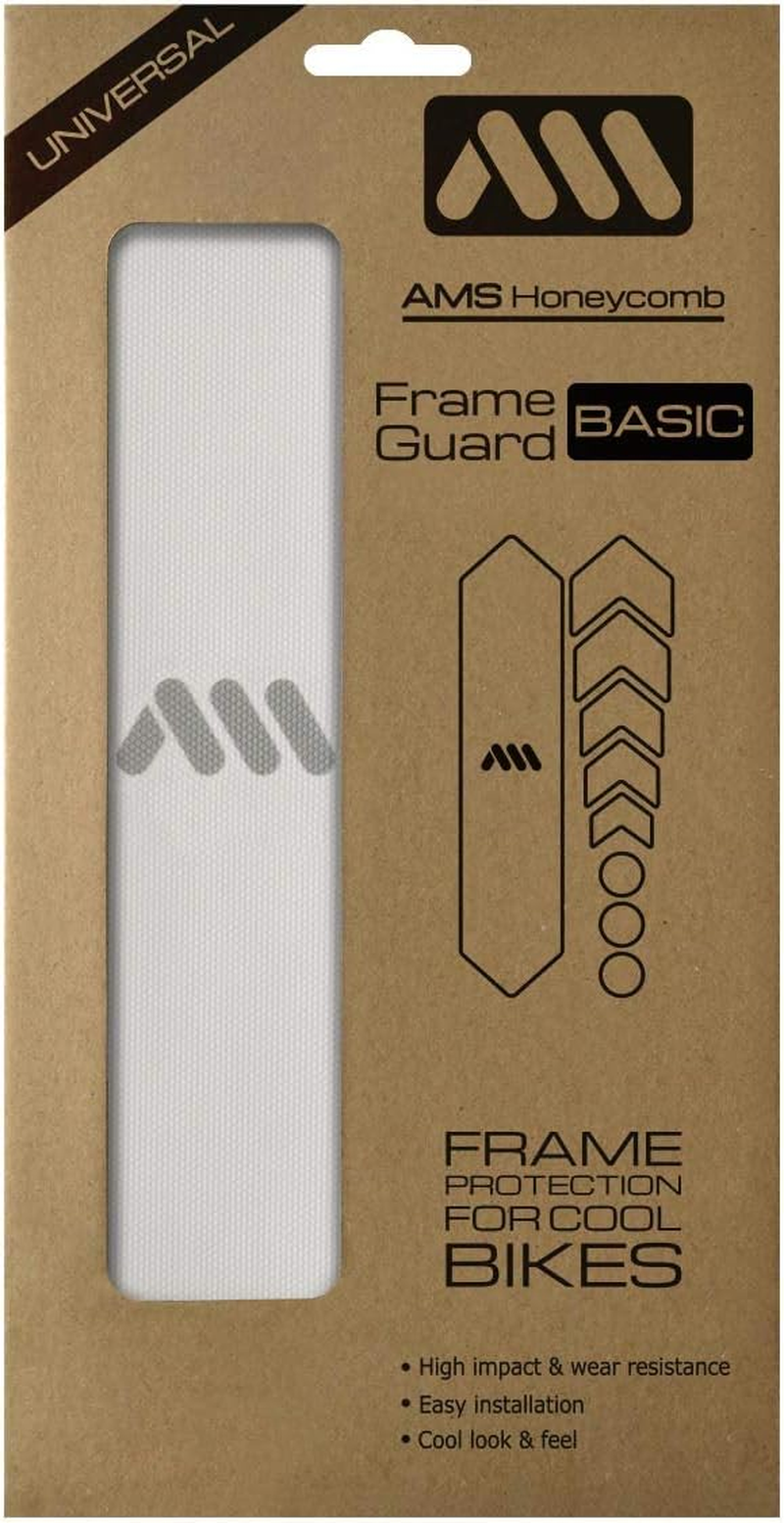 Bike Frame Protector Universal Fit - 9-Piece Set for down Tube, Chainstay, Cable