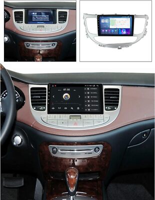 32G Car Stereo Radio Android 13 GPS Nav Wifi For Hyundai Genesis Sedan 2009-2014