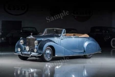 Retro Rolls-Royce 1947 Vintage Napier Car High Res Wall Decor Print Photo Poster