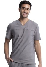 Pebble Cherokee Scrubs Form Mens V Neck Top CK885 PBBL