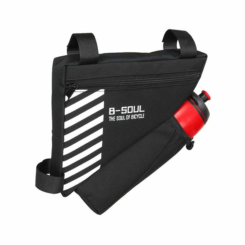 16x BSOUL BICItriangoloBorsa per bicicletta davanti quadro Borsa Ciclismo T feature 16x BSOUL BICItriangoloBorsa per bicicletta davanti quadro Borsa Ciclismo T feature