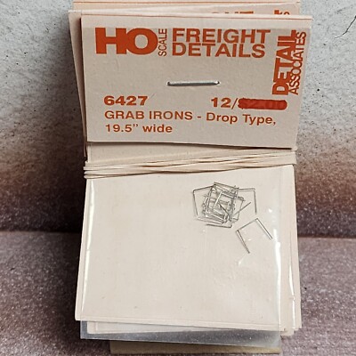 Detail Associates 6427 Wire Formed GRAB IRON DROP TYPE 19.5'' wide model railroad